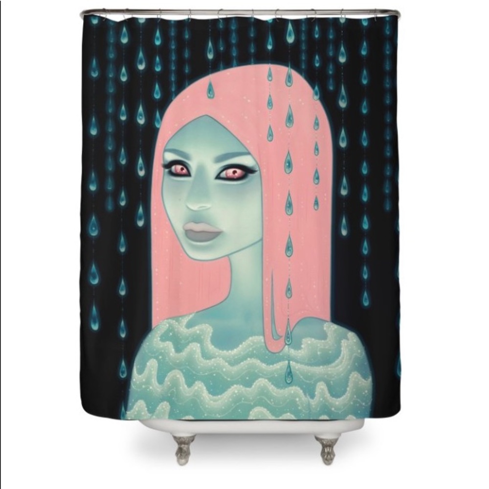 Tara McPherson shower curtain